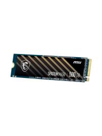 MSI 500GB SPATIUM M450 NVME M.2 SSD R:3600 W:2300,PCIe 4.0,3D NAND,Gen4 - 5